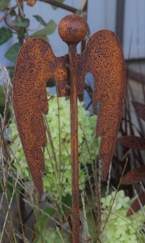 Preview: Gartenstecker Engel Boris 118cm