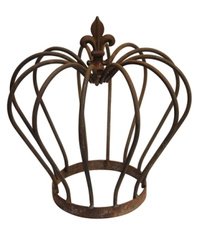 Krone aus Rundeisen 40cm x 35cm