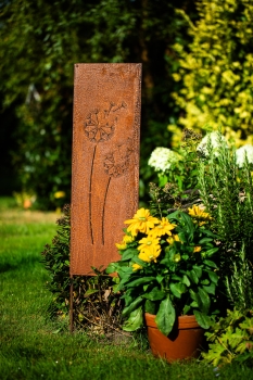 Gartenschild Pusteblume Löwenzahn 115cm x 30cm