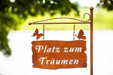 Schild Platz zum Träumen 50cm x 32cm