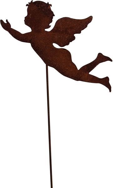 Gartenstecker Engel 118cm fliegend
