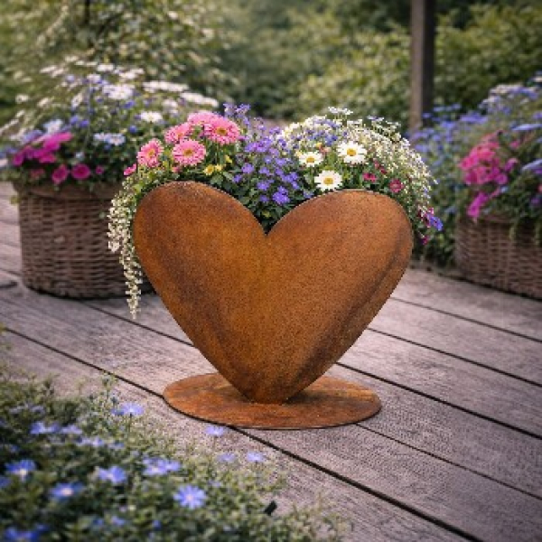 Pflanzenherz 40x40cm - Kopie