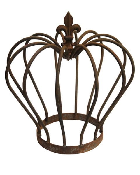 Krone aus Rundeisen 40cm x 35cm