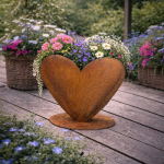 Pflanzenherz 40x40cm